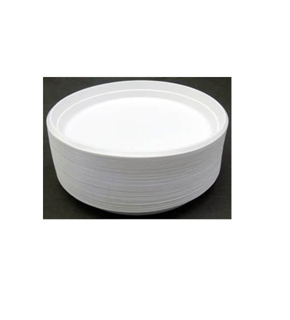 TALERZ JEDNORAZOWY NIEDZIELONY 220MM A'100
