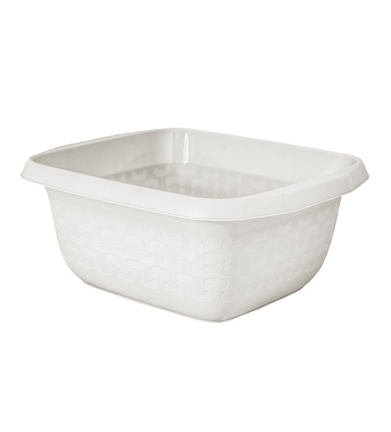 BRANQ-MISKA PROSTOKĄTNA COTTON 16L BIEL ANTYCZNA 1416