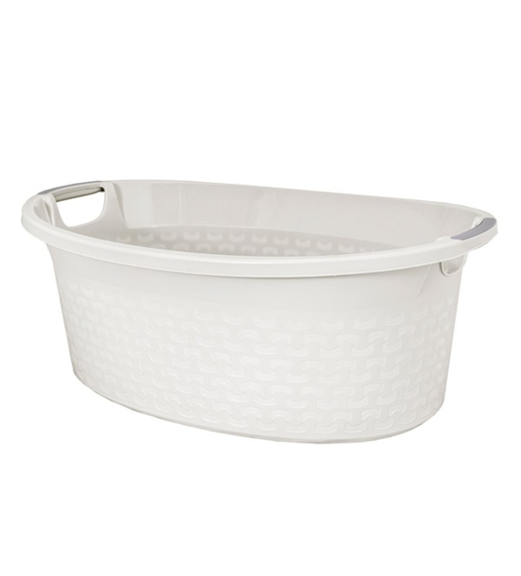 BRANQ-MISKA OWALNA COTTON 60L BIEL ANTYCZNA 1460