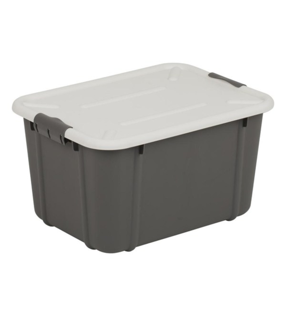 BRANQ-POJEMNIK Z/P *VELUR* 16L CIEMNOSZARY MELANŻ 7516