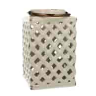 DUO-LAMPION CERAMICZNY 26CM BIAŁY YSC074B-S7255C
