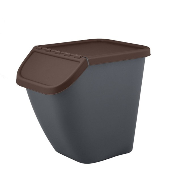 BRANQ-KOSZ DO SEGREGACJI *PELICAN* 23L BRĄZOWY /1323/