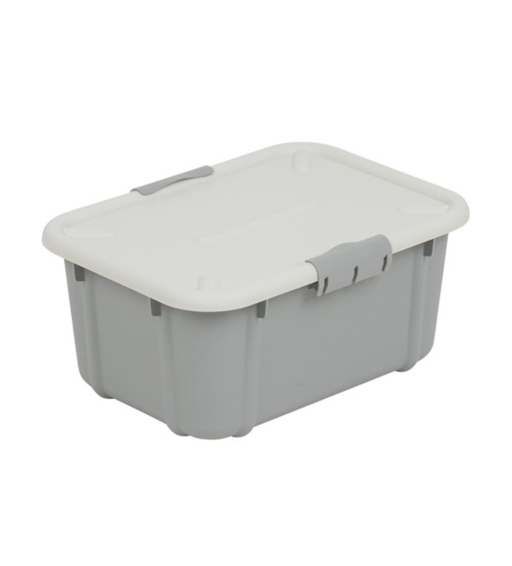 BRANQ-POJEMNIK Z/P *VELUR* 8L JASNY SZARY 7508