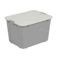 BRANQ-POJEMNIK Z/P *VELUR* 30L JASNY SZARY 7530