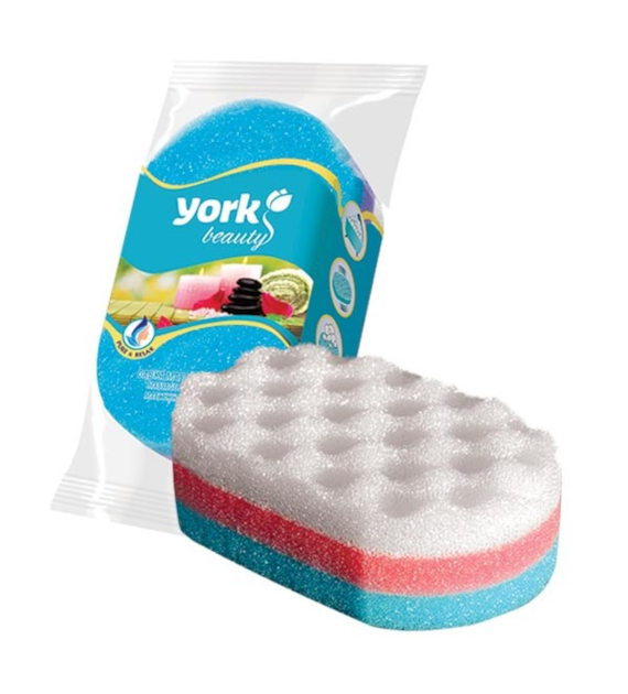 YORK-GĄBKA MASAŻOWA *TĘCZA* 1106