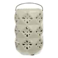 DUO-LAMPION CERAMICZNY 26CM BIAŁY YSD895-B89