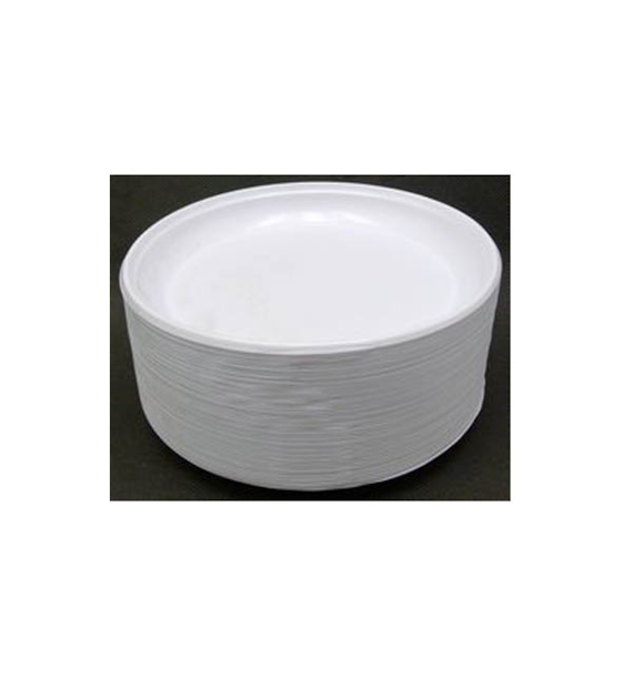 TALERZ JEDNORAZOWY PLASTIK DESER 17CM /100/