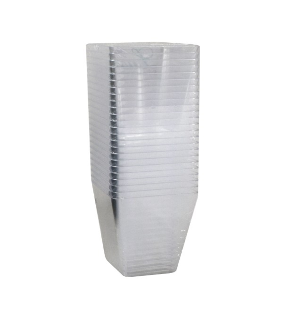 JG-KPL. 24 PUCHARKÓW KWADRATOWYCH FINGER FOOD 120ML