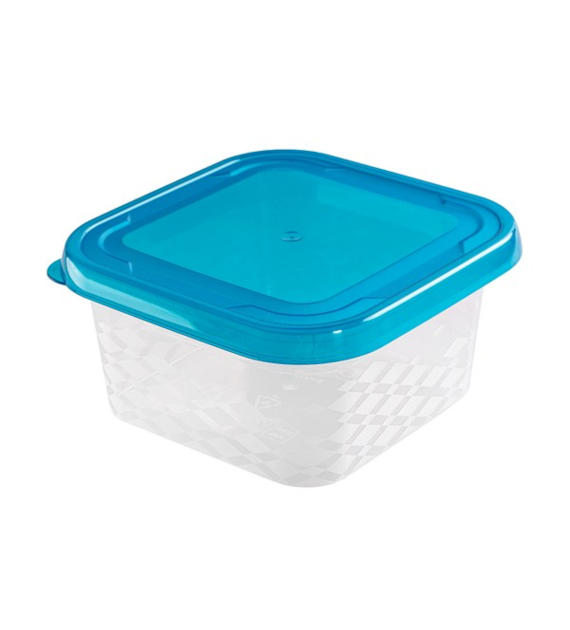 BRANQ-POJEMNIK KWADRATOWY *BLUE BOX* 0,8L /2080/