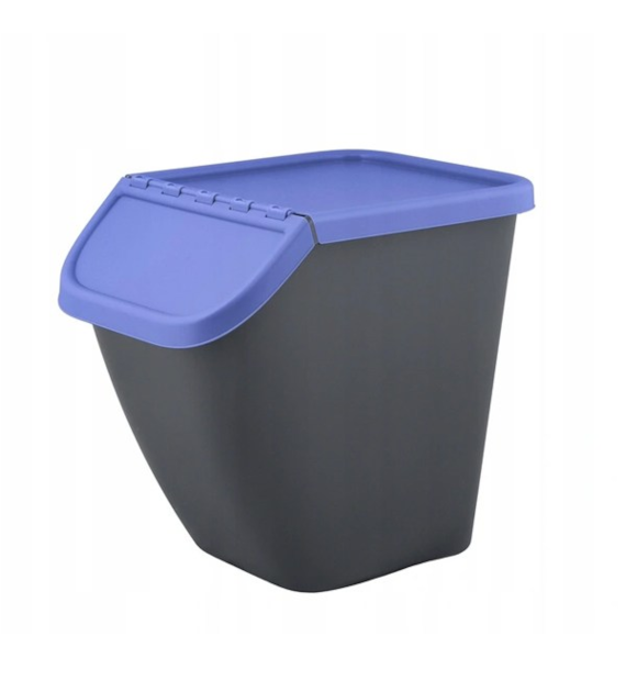 BRANQ-KOSZ DO SEGREGACJI *PELICAN* 23L NIEBIESKI /1323/