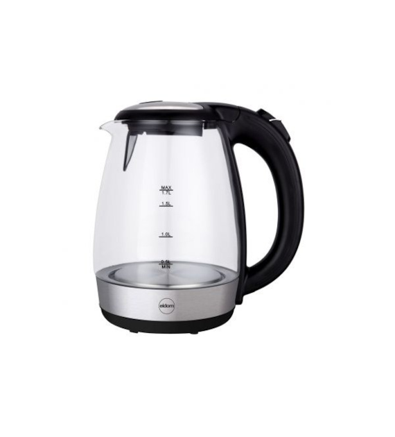 ELDOM-CZAJNIK SZKLANY 1,7L 2200W C415