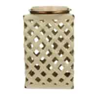 DUO-LAMPION CERAMICZNY 26CM KREMOWY YSC074B-S7255C