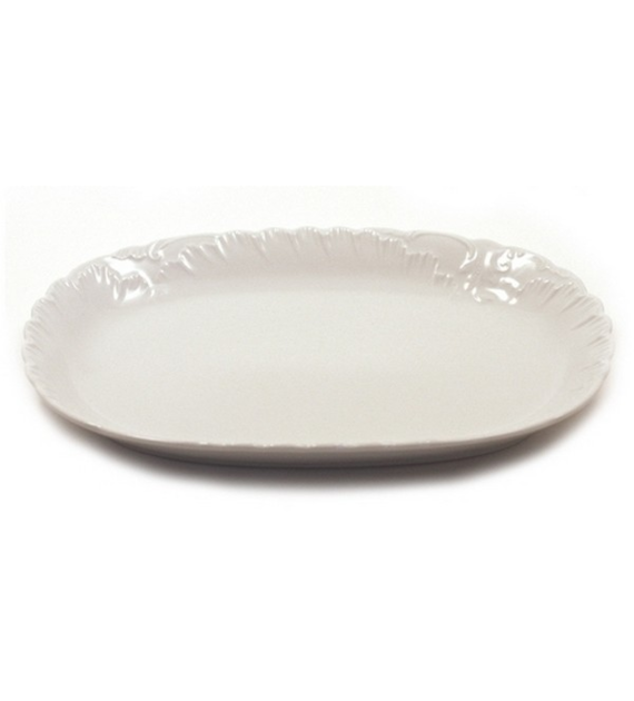 ĆMIELÓW-0001 PÓLMISEK OWAL 33CM *ROCOCO*