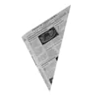 TORBA PAPIEROWA GAZETA *FRYTKA 220X220* 200G A'200