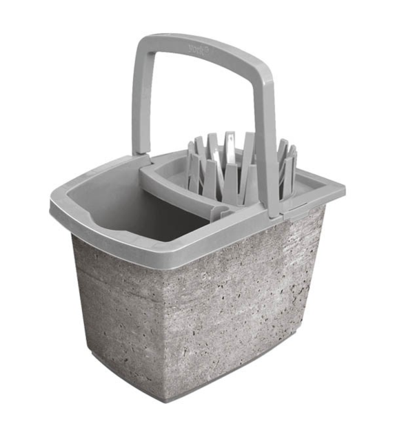 YORK-WIADRO PROSTOKĄTNE 15L+WYC *STYLE LOFT* 7004