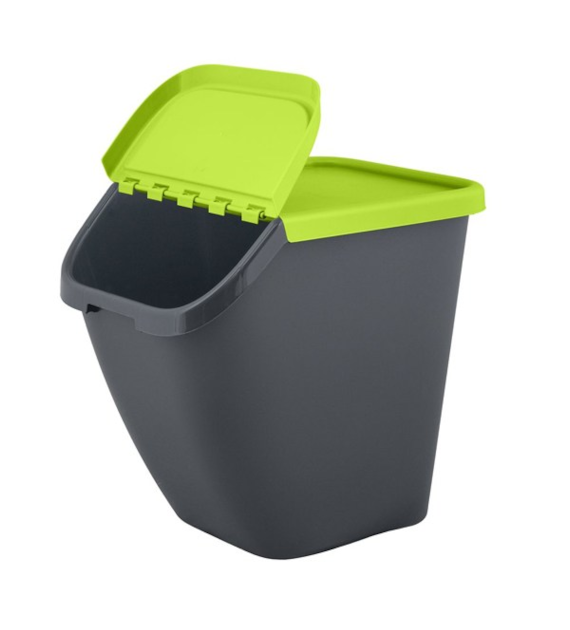 BRANQ-KOSZ DO SEGREGACJI *PELICAN* 23L ZIELONY /1323/