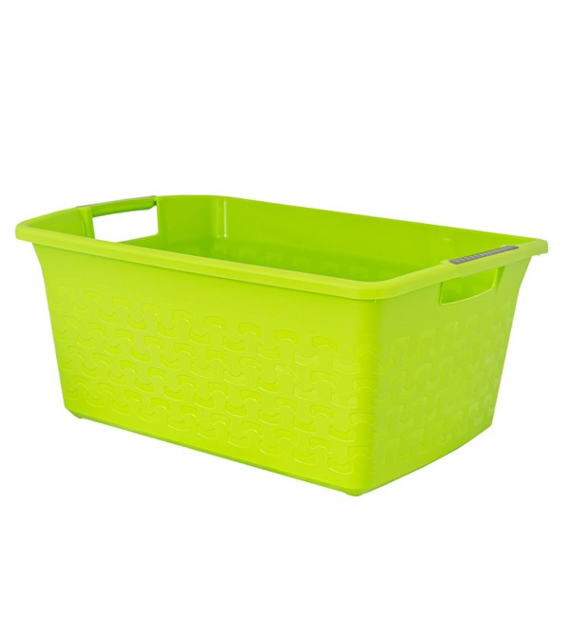 BRANQ-MISKA PROSTOKĄTNA COTTON 25L ZIELONY 1425