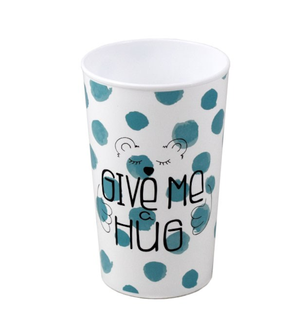 BRANQ-KUBEK Z IML 250ML *GIVE ME A HUG* /1980/