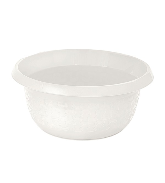 BRANQ-MISKA OKRĄGŁA COTTON 8L BIEL ANTYCZNA 1407