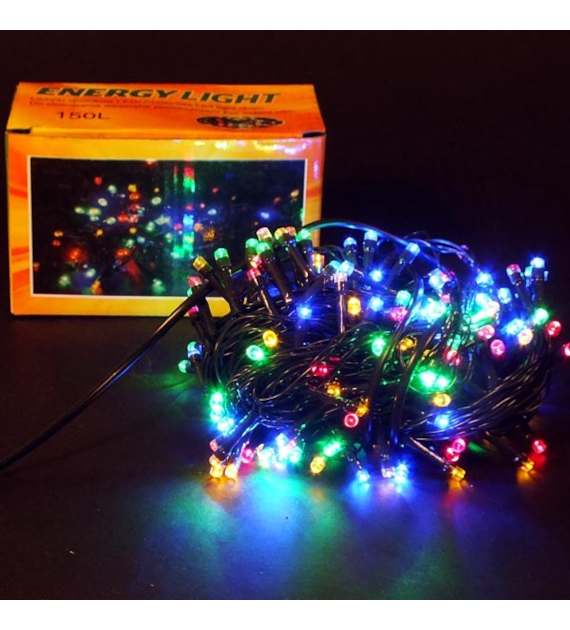 LAMPKI CHOINKOWE 150 LED MULTIKOLOR 15M TLXL150L15MN