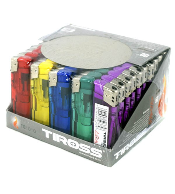 TIROSS-KPL. 50 ZAPALNICZEK GAZOWYCH TS-1010