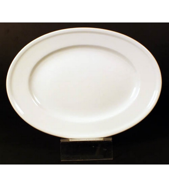 BISTRO-PÓŁMISEK OWAL 24CM GŁADKI