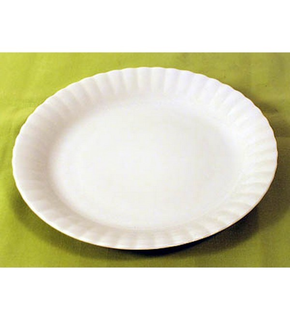 CHODIEŻ-TALERZ PŁYTKI 24CM  *IWONA ECRU* 119002C000