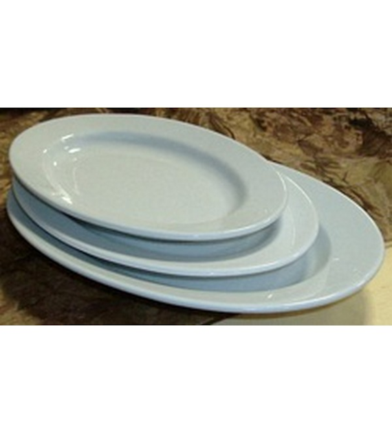 LUBIANA-PÓŁMISEK OWAL 25,5CM *KASZUB* 0256