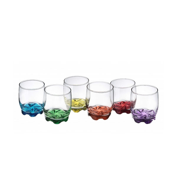 GLA-6 SZKLANEK 250ML MALOWANY SPÓD