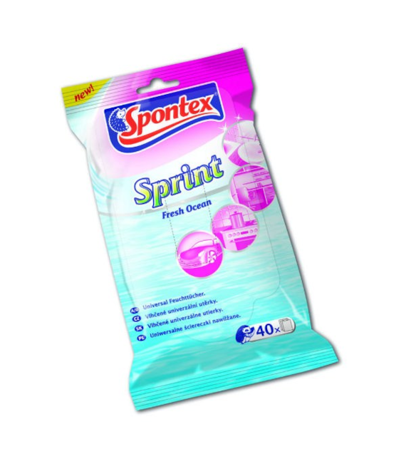 SPON-ŚCIERECZKI NAWILŻONE SPRINT A'40