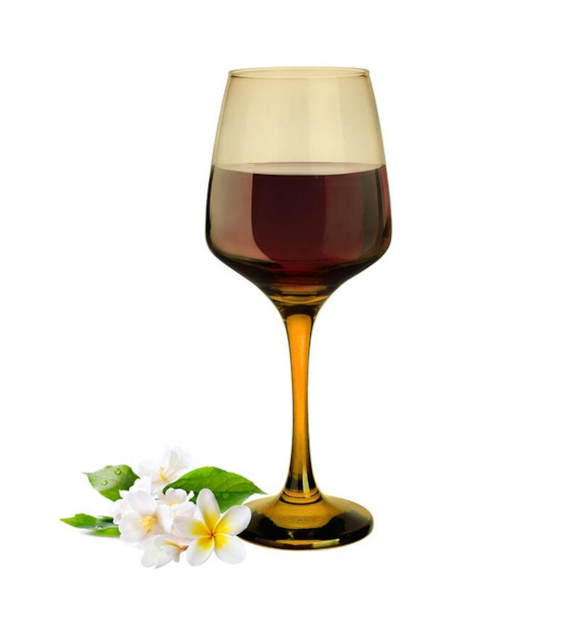 GLA-KPL.6-KIELISZKÓW DO WINA 300ML MIODOWY