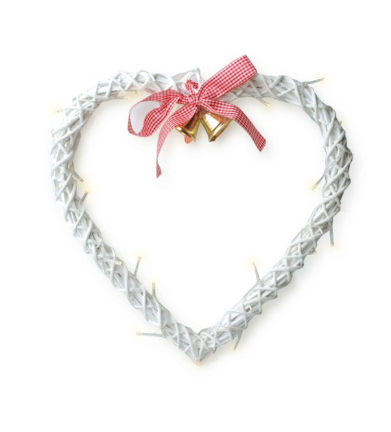 MON-ZAWIESZKA SERCE LED 38CM 0392