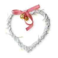 MON-ZAWIESZKA SERCE  LED 25CM 0415