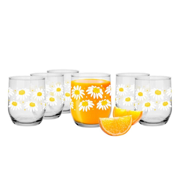 GLA-6 SZKLANEK 300ML STOKROTKI