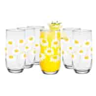 GLA-6 SZKLANEK 400ML STOKROTKI