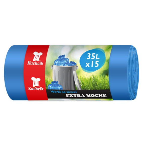 AKU-WORKI NA ŚMIECI EXTRAMOCNE 35L'15