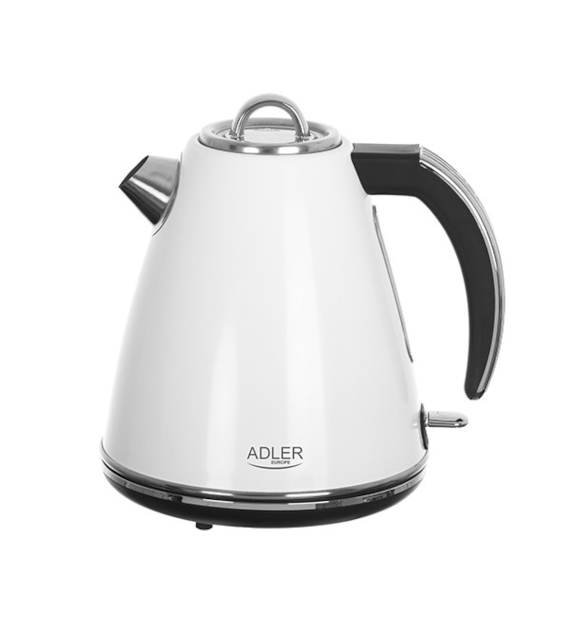CZAJNIK 1,5L *ADLER* BIAŁY AD1343