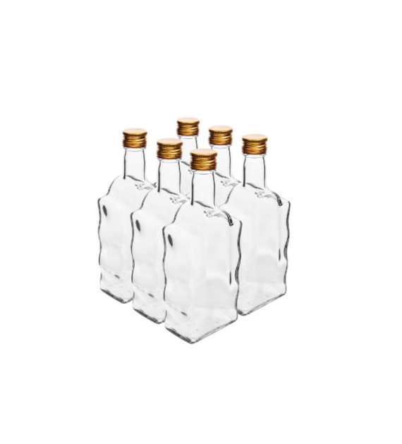 BIOWIN-6 BUTELEK *KLASZTORNA* 500ML Z ZAKRĘTKAMI 631492