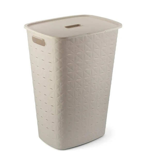 KOSZ NA BIELIZNĘ *SOFTEX* KREM 56L 258692