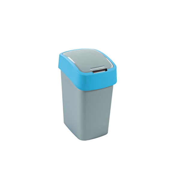 KOSZ NA ŚMIECI *FLIP BIN* 25L NIEBIESKA POKRYWA 217817