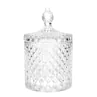 AS-CUKIERNICA SZKLANA FI10,5XH16,5CM 600ML AST22062