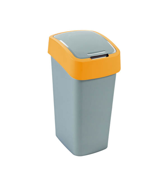 KOSZ NA ŚMIECI *FLIP BIN* 45L ŻÓŁTA  POKRYWA 195023