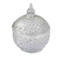 AS-CUKIERNICA SZKLANA FI9,5XH12CM AST22607