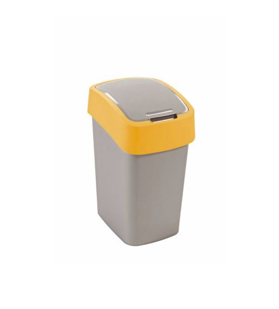 KOSZ NA ŚMIECI *FLIP BIN* 25L ŻÓŁTA POKRYWA 190169