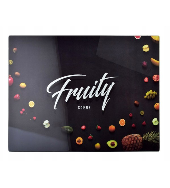 MON-DESKA SZKLANA MAŁA 20X30 FRUITY CZARNA 4536