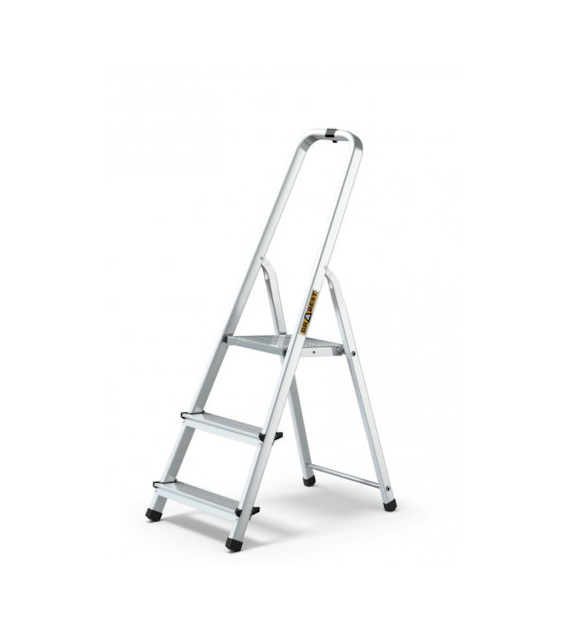 DRA-DRABINA ALUMINIOWA JEDNOSTRONNA *3* STOPNIOWA 125KG