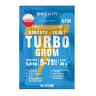 BROWIN-DROŻDŻE GORZELNICZE TURBO GROM 5-7 DNI 85G 403210