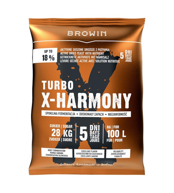 BROWIN-DROŻDŻE GORZELNICZE X-HARMONY 100L 403206