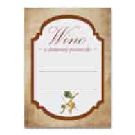 KPL. 16 ETYKIET SAMOPRZYLEPNYCH 65X90MM *WINO - WINOGRONO JASNE*