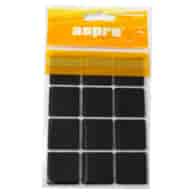 MIDAS-KPL.12 PODKŁADEK FILCOWYCH *BRĄZOWYCH* 28X28MM A-40004-04-001
